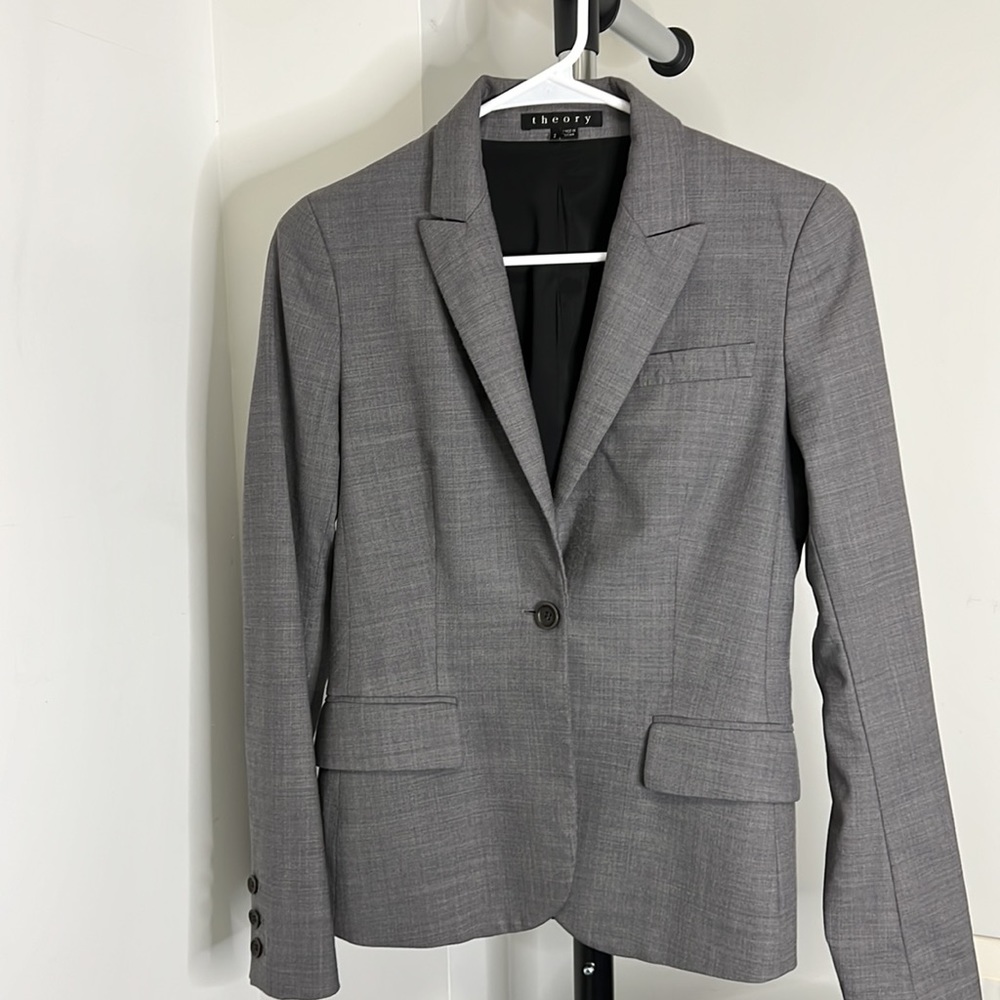 Gray Blazer